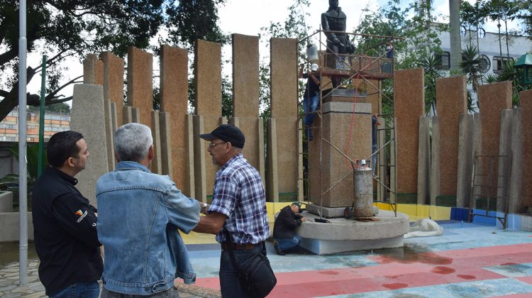 GR reparaion de la plaza Miranda