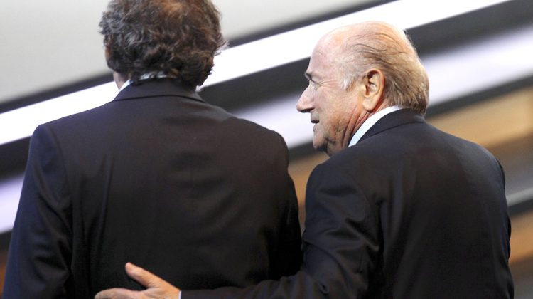 Joseph Blatter, Michel Platini