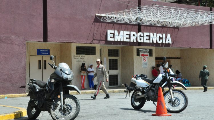 La emergencia del hospital atiende a todos los pacientes que ingresan