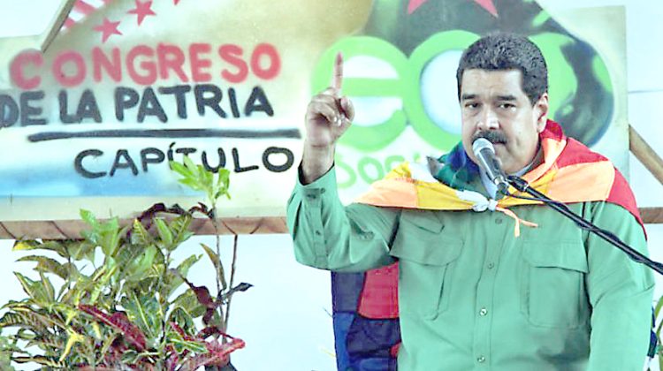 MADURO RECHAZO