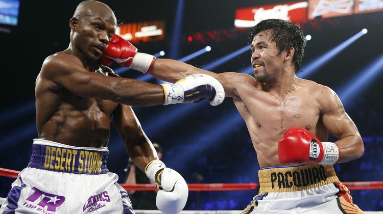 APTOPIX Pacquiao Bradley Boxing