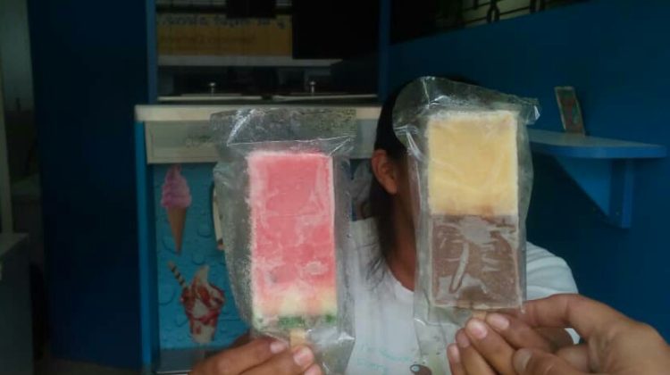 Paletas de helado