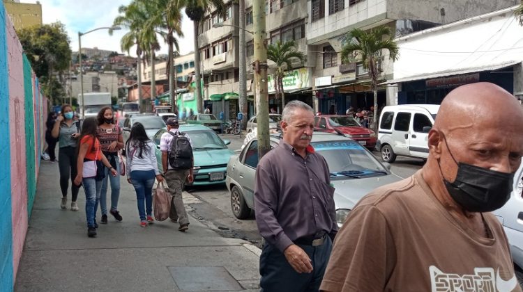 Persona en la calle.