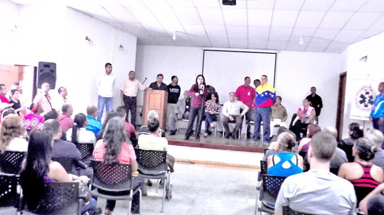 Protesta Direcion de Salud