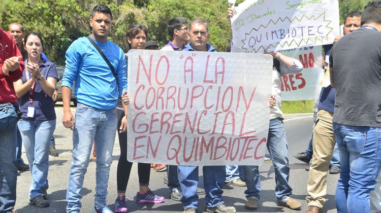 Protesta Quimbiotec