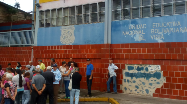 Protesta UEN el vigia-
