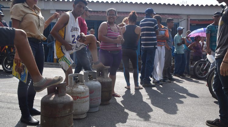 Protesta por el gas