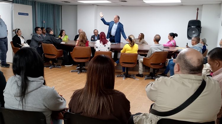 Reunión empresarios y Corpoelec