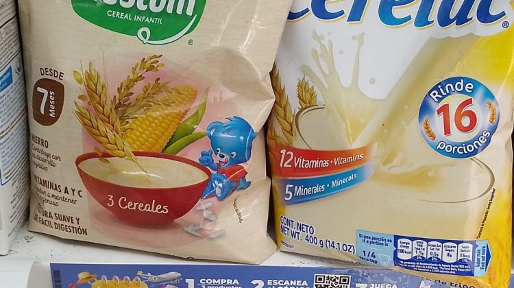 alimentos para niños