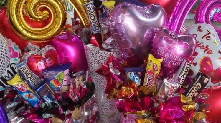 arreglo de globs y dulces