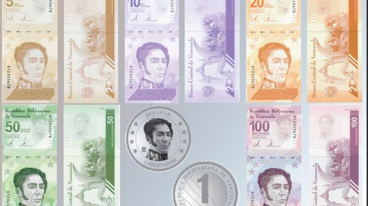 billetes de nueva reconversion monetaria