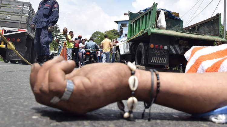 en plena panamericana