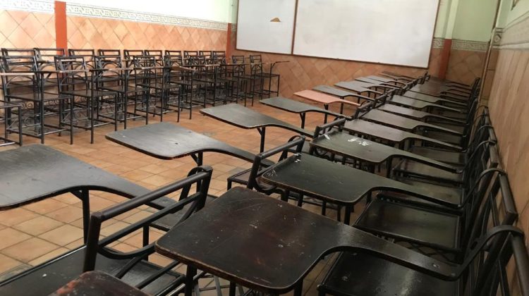 escuelas vacias