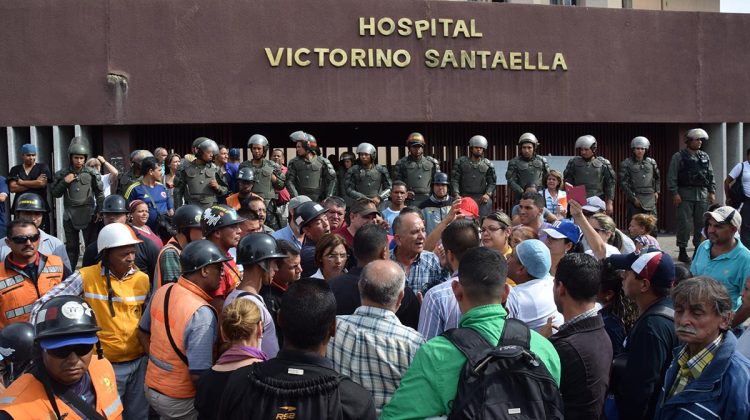 jesus t- continua protesta en el hvs