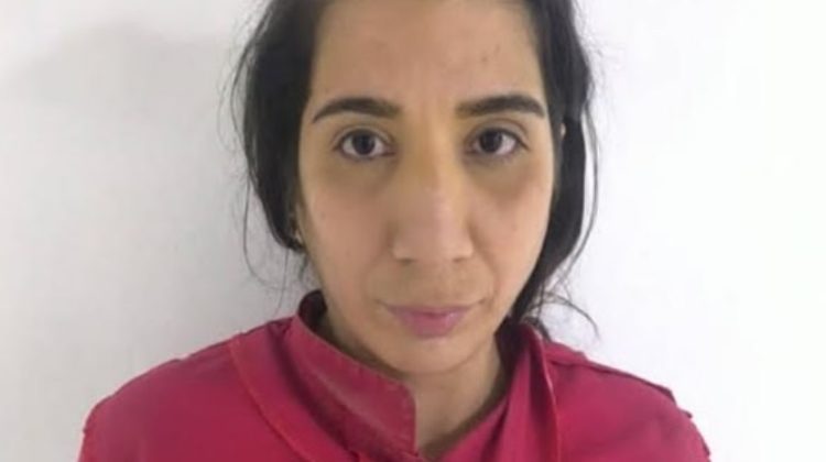 mujer golpeaba