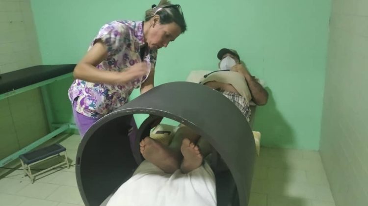 pacientes en el magneto