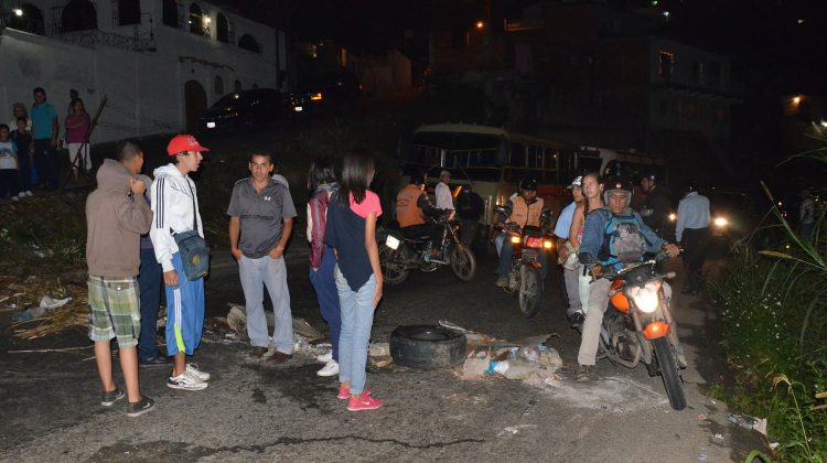 protesta por agua