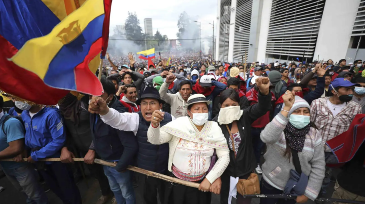 protestas ecuador