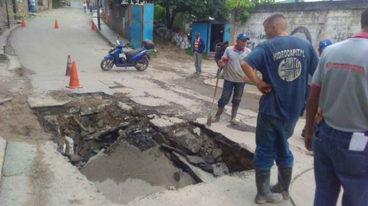 vu-trabajos de hidrocapital en carrizal